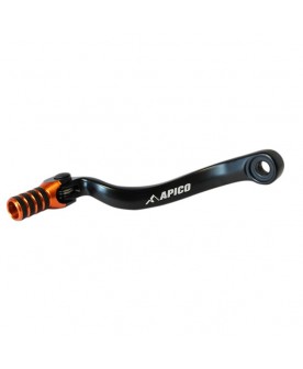 Apico Gear lever HUSQ/KTM/GASGAS MX250-350 16-22 EN250-350 11-22 - BLK/ORNG