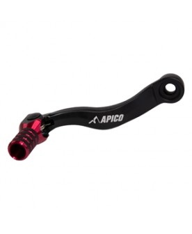 Apico Gear Lever Elite HUSQ/KTM/GASGAS SX-F/FC450 16-22, EXC-F/FE/FX450-501 17-22, MC-F/EX-F450 21-22 Black/Red 