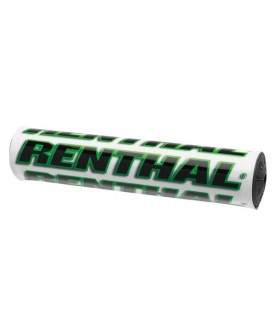 Renthal SX Barpad - White/Green