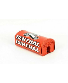 Renthal Solid Fatbar Barpad - Orange/White 