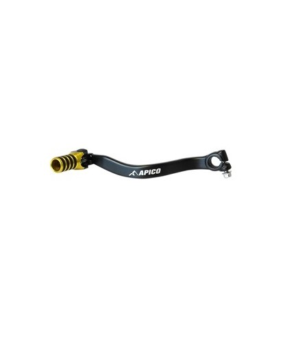 Apico Gear Lever RM80/85 89-22 - Black/Yellow 