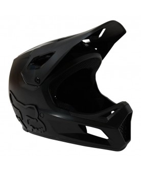 Fox Youth Rampage Helmet - Black/Black