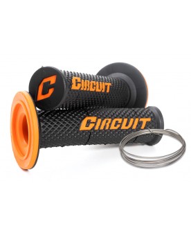 CIRCUIT V GRIPS BLACK/ORANGE 