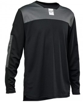 YTH DEFEND LS JERSEY  BLACK