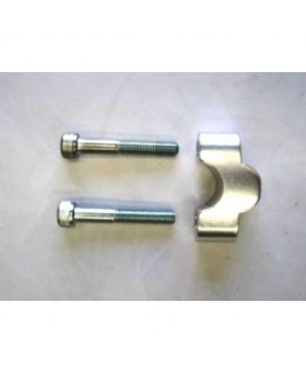 ADAPTER FOR HANDLEBAR - SILVER 10MM