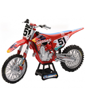 1:12 Justin Barcia 51 TLD Red Bull Gas Gas MCF 450 Toy Model