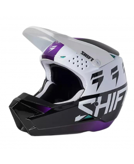 YOUTH WHITE LABEL UV HELMET WHITE