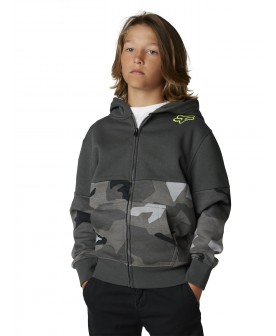 FOX YOUTH LINDON ZIP FLEECE BLACK