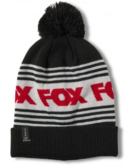 FRONTLINE BEANIE BLK/RD