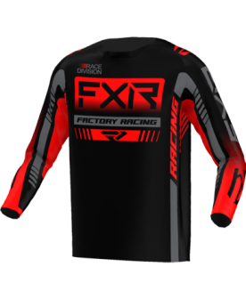 FXR Clutch Pro MX Jersey 23 - Black/Red 