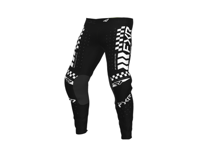 FXR Youth Podium MX Pant 23 - Black/White 