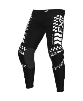 FXR Youth Podium MX Pant 23 - Black/White 