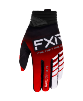 FXR Prime MX Glove 23 - Black/Red 