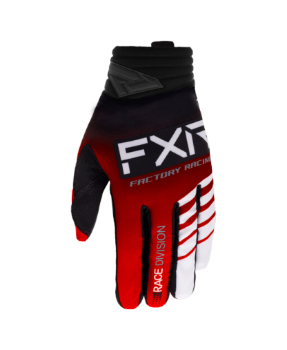FXR Prime MX Glove 23 - Black/Red 