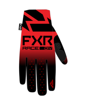 FXR Youth Pro-Fit Lite MX Glove 23 - Black/Red 