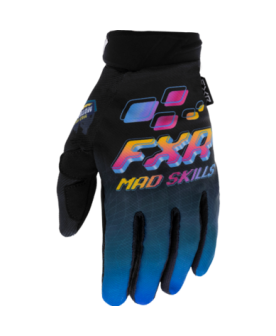 FXR 'Mad Skills' Reflex MX Glove 23 - Black/Multi 