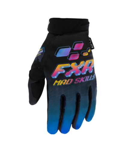 FXR 'Mad Skills' Reflex MX Glove 23 - Black/Multi