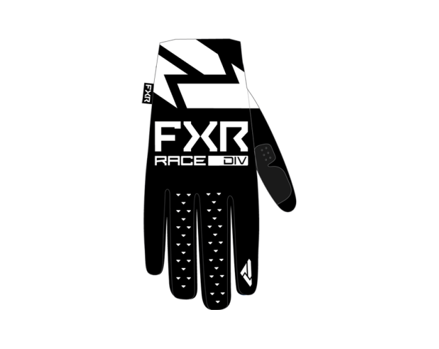 FXR Youth Pro-Fit Lite MX Glove 23 - Black/White 