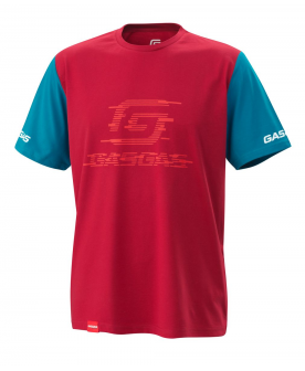GasGas Fast Tee - Red/Blue