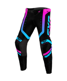 FXR Revo Pro MX LE Pant 23 - Black/Blue/Pink