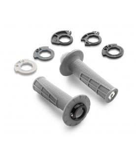 Odi half waffle lock on grips - Grey 