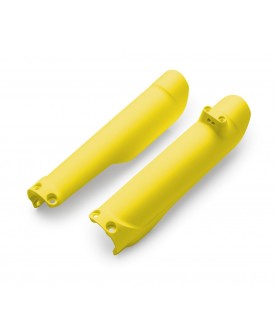 Husqvarna Fork Guards - Flo Yellow 