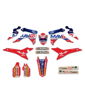 Yamaha Plastic Kit - Blue (YZF25019-23 YZF45018-22)