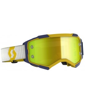 SCOTT FURY GOGGLES 2020 YLW/BLU - YLW CHROME LENS
