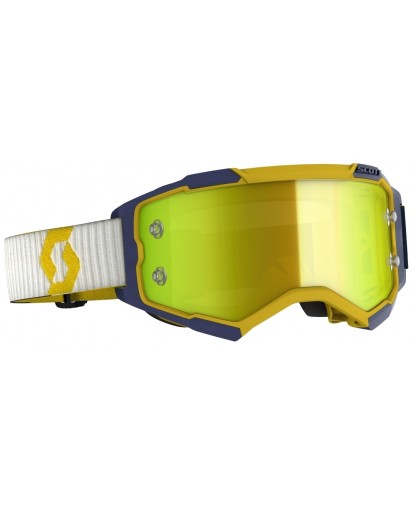 SCOTT FURY GOGGLES 2020 YLW/BLU - YLW CHROME LENS