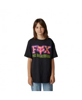 YTH BARB WIRE II SS TEE  BLACK