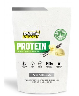 Ryno Power Premium Plant Based Protein Powder - Vanilla 