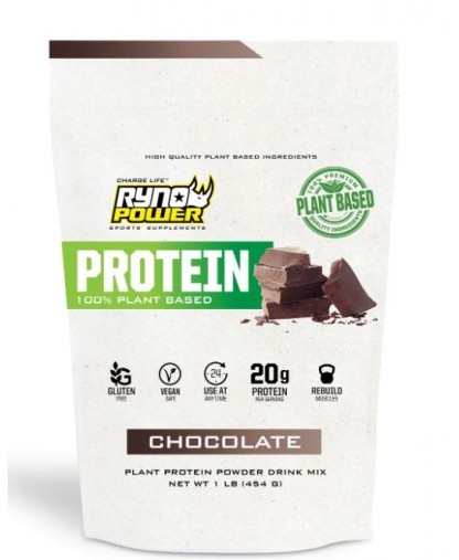 Ryno Power Premium Plant Based Protein Powder - Chocolate