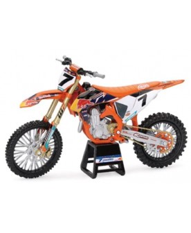 1:12 KTM 450SXF AP7 REPLICA FACTORY EDITION TOY 