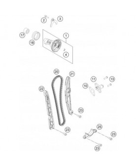 Genuine Husky Timing Chain Tensioner Gasket 