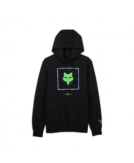 ATLAS PULLOVER HOODIE - BLACK