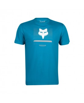 OPTICAL SS PREM TEE - MAUI BLUE