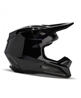 Fox V1 Solid Helmet - Black 