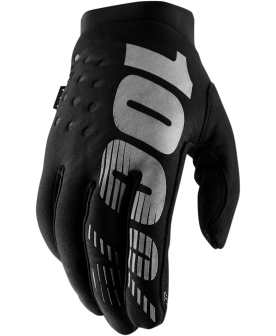 100% Brisker Cold weather Gloves - Black