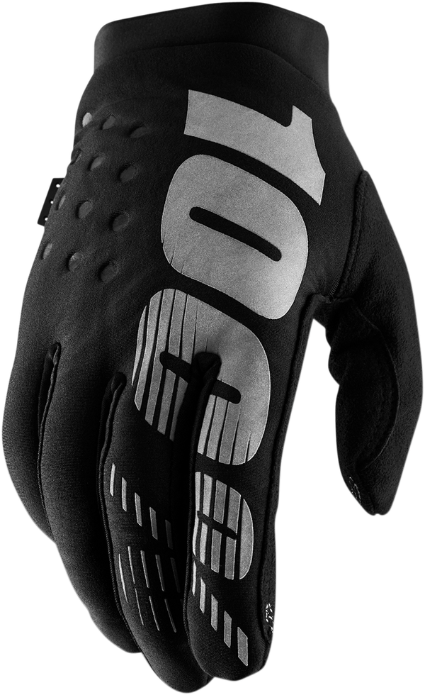 100 Brisker Cold weather Gloves Black