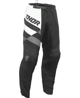 Thor Kids Sector Checker Pants - Black/Grey
