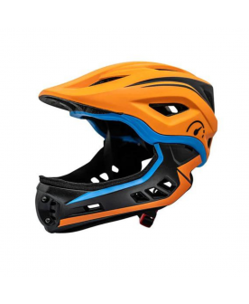 Revvi Kids Full Face Helmet - Orange