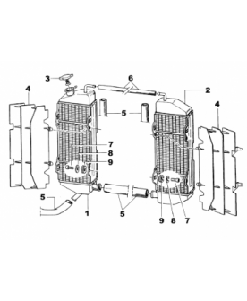 TM RADIATOR GUARD BLU