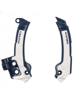 Acerbis X-Grip Frame Guards TC/FC 23 - Navy/White