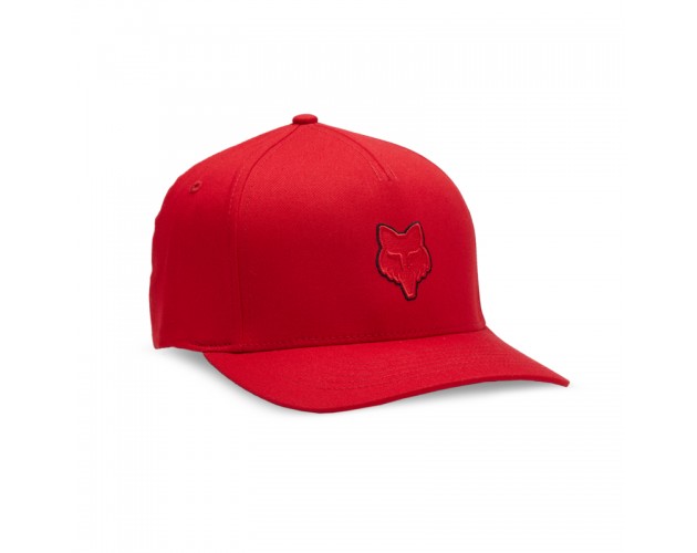 Fox Head Flexfit Hat Flame Red