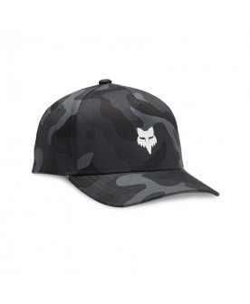 Fox Youth Head Camo 110 SB Hat - Blk Camo 