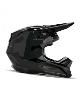 Fox V1 Bunker Helmet - Black Camo 