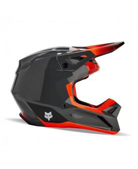 Fox V1 Ballast Helmet - Grey/Orange