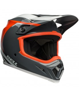 Bell MX 2024 MX-9 Mips Adult Helmet (Dart Charcoal/Orange)