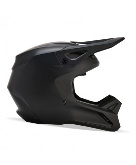 Fox V1 Solid Helmet - Matte Black 