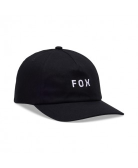 WORDMARK ADJUSTABLE HAT [BLK/WHT]